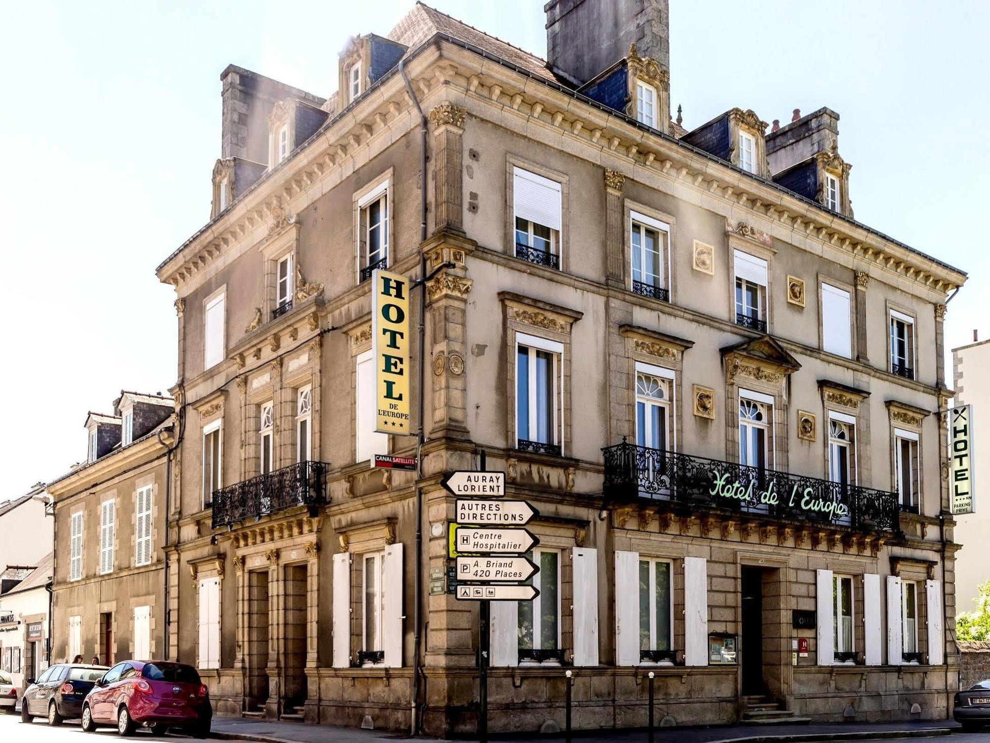 Logis Hotel L'Europe Pontivy Luaran gambar